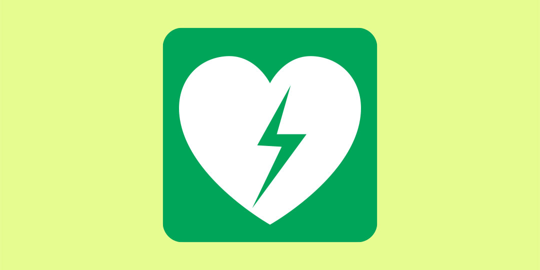 image of an icon of a defibrillator