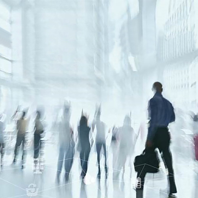 graphic image of people in motion with the logo net zero carbon events