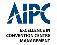 grafisk logotyp för AIPC, Excellence In Convention Centre Management